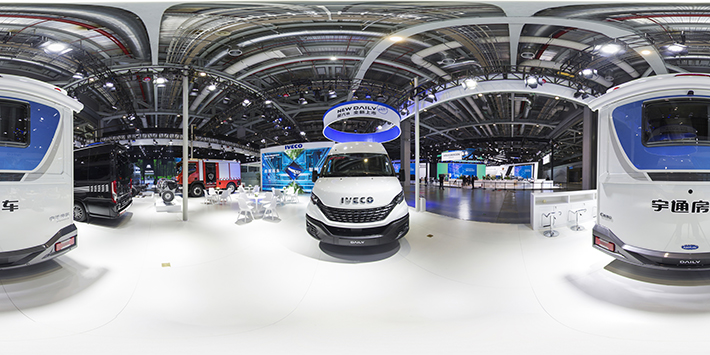 依维柯第二届进博会汽车VR全景展示