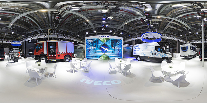 依维柯第二届进博会汽车VR全景展示