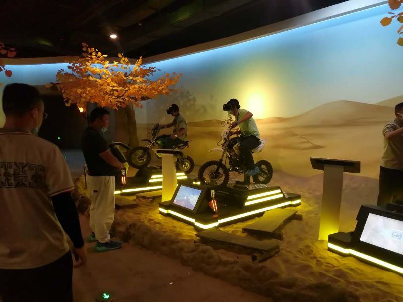 银川文旅体验游戏：VR赛车游戏