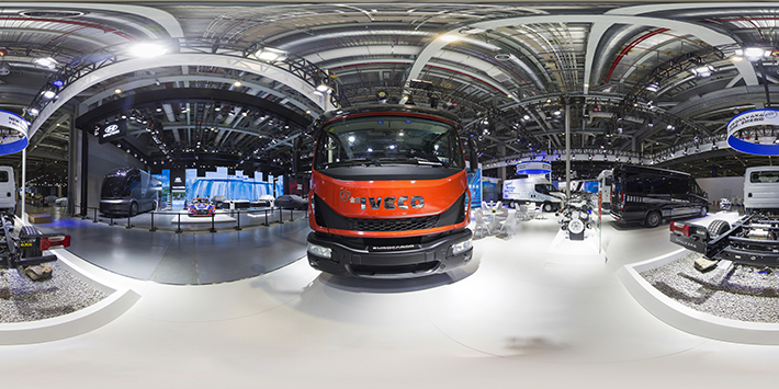 依维柯第二届进博会汽车VR全景展示