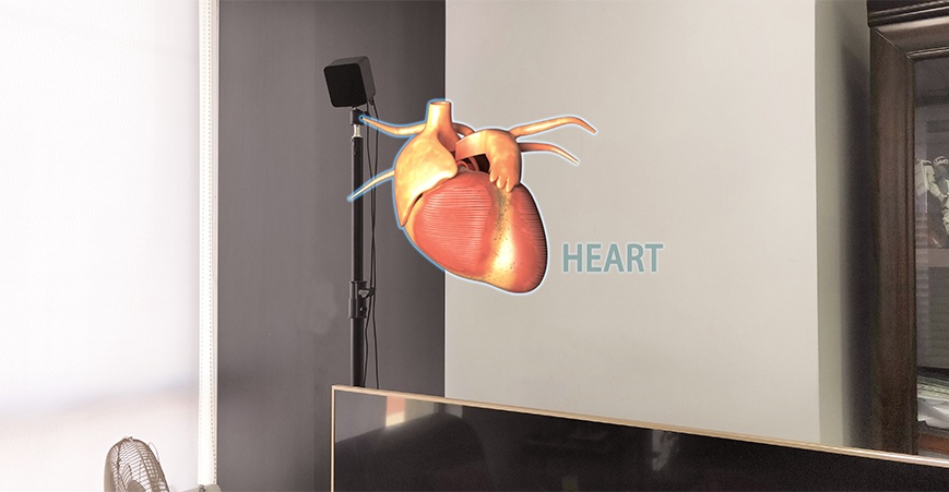 礼来中国，lilly药品公司医药原理展示MR混合现实项目