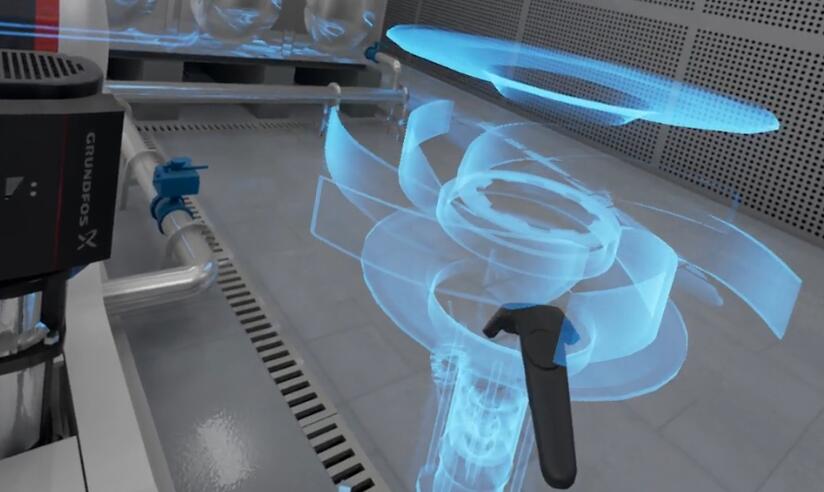 UE4开发VR水处理设备展示 UE4开发VR水处理设备展示