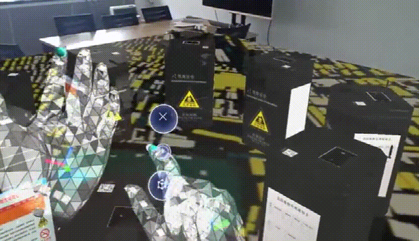 危废云仓MR交互与数据可视化 危废云仓MR交互与数据可视化